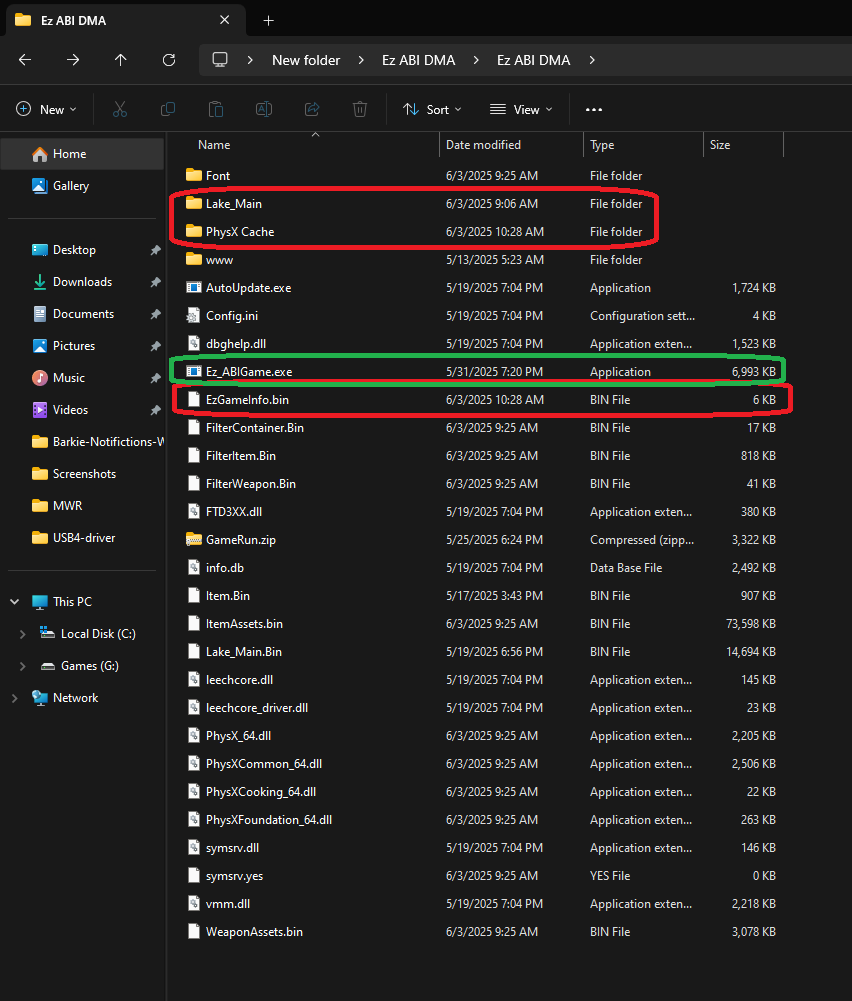 Вот так должны выглядеть&nbsp; ABI DMA файлы