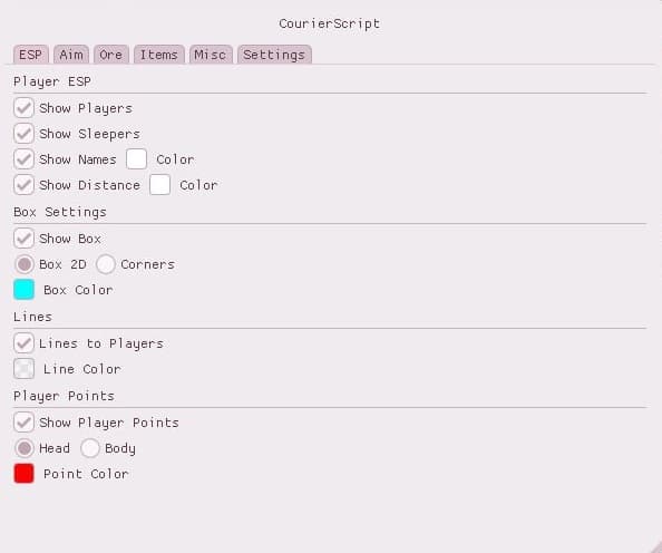 Чит на Courier FULL