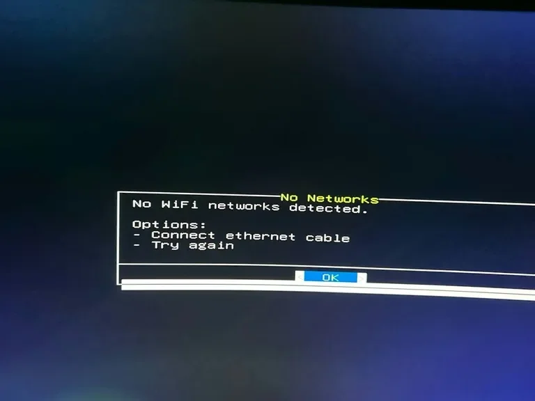 Instructions for Portal Perm Spoofer — Step 5. No network screen