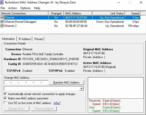 Instructions for Portal Perm Spoofer — Part four — Changing IP address, image 2
