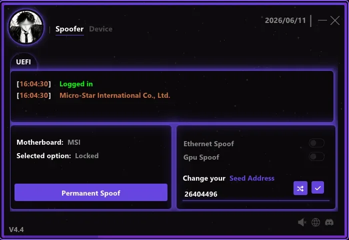Инструкция по использованию спуфера UBGG Permanent — Что бы спуфнуться под Valorant & LoL (Vanguard) перейдите в пункт ниже: Спуф HWID Vanguard