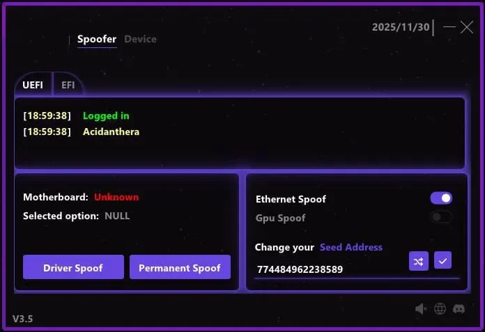 Инструкция по использованию спуфера UBGG Permanent — Спуф HWID (если не спуфнулось диски), изображение 2