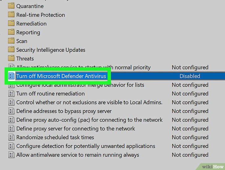 Instructions for disabling Windows Defender — Permanent disabling of Windows Defender, image 3