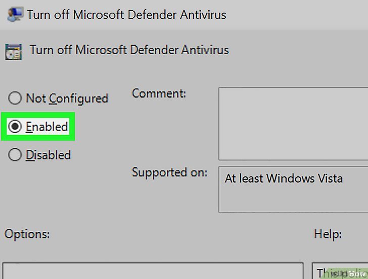 Instructions for disabling Windows Defender — Permanent disabling of Windows Defender, image 4