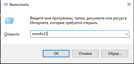 Как обратиться в техническую поддержку сайта GetCheats.io? — 3. Полный скриншот программы msinfo32