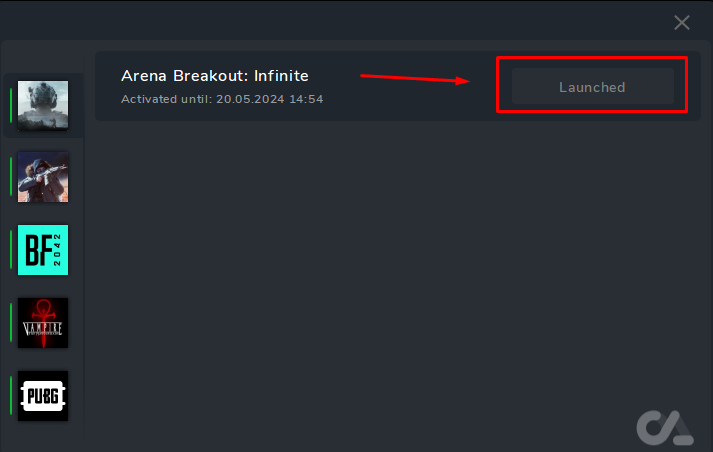 Инструкция по запуску читов Crooked Arms — Запуск через лаунчер Arena Breakout: Infinite: