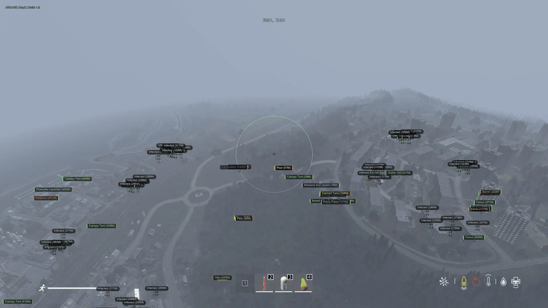 Скриншот чита Arcane для DayZ - 4