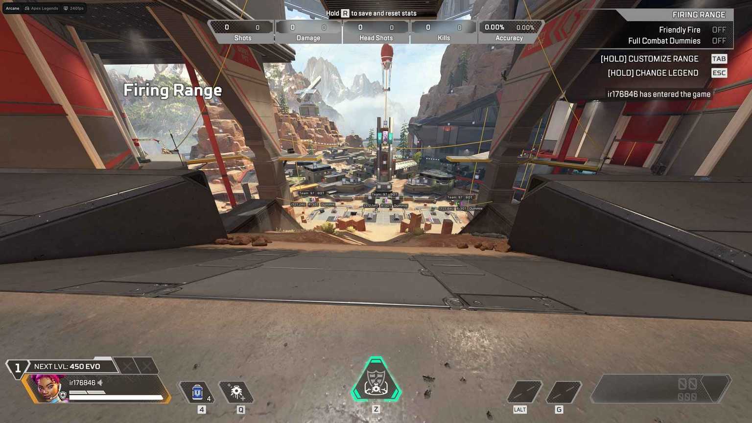 Скриншот чита Arcane для Apex Legends - 3