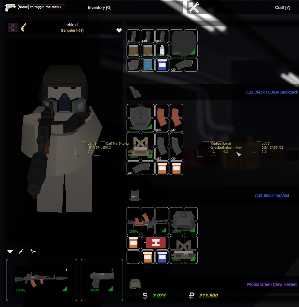 Скриншот чита Mason для UNTURNED - 3