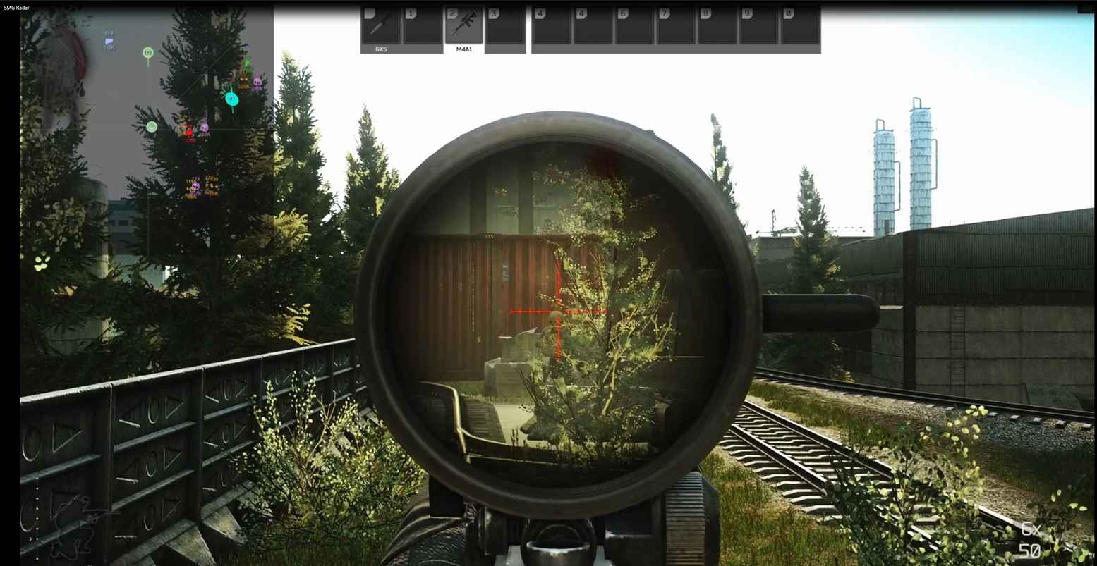 SMG Radar cheat for Escape From Tarkov - screenshot 5