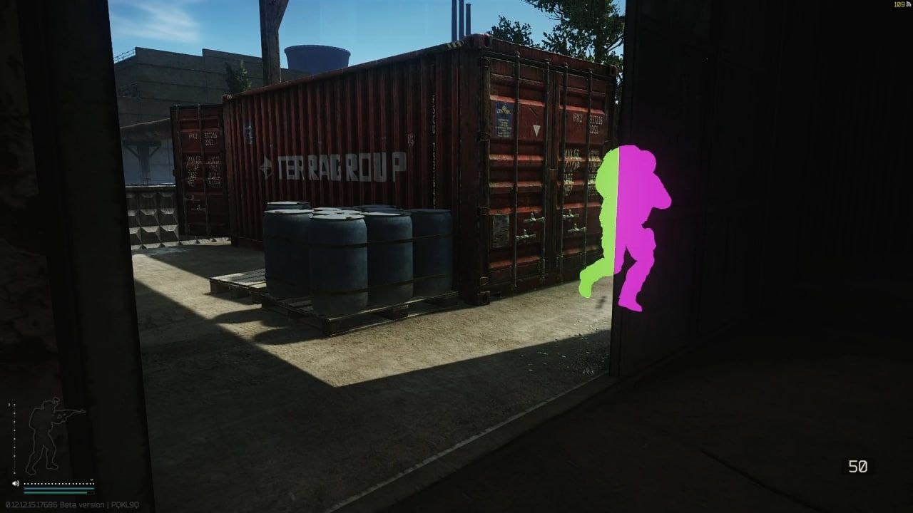 Chams cheat for Escape From Tarkov: Arena - screenshot 1