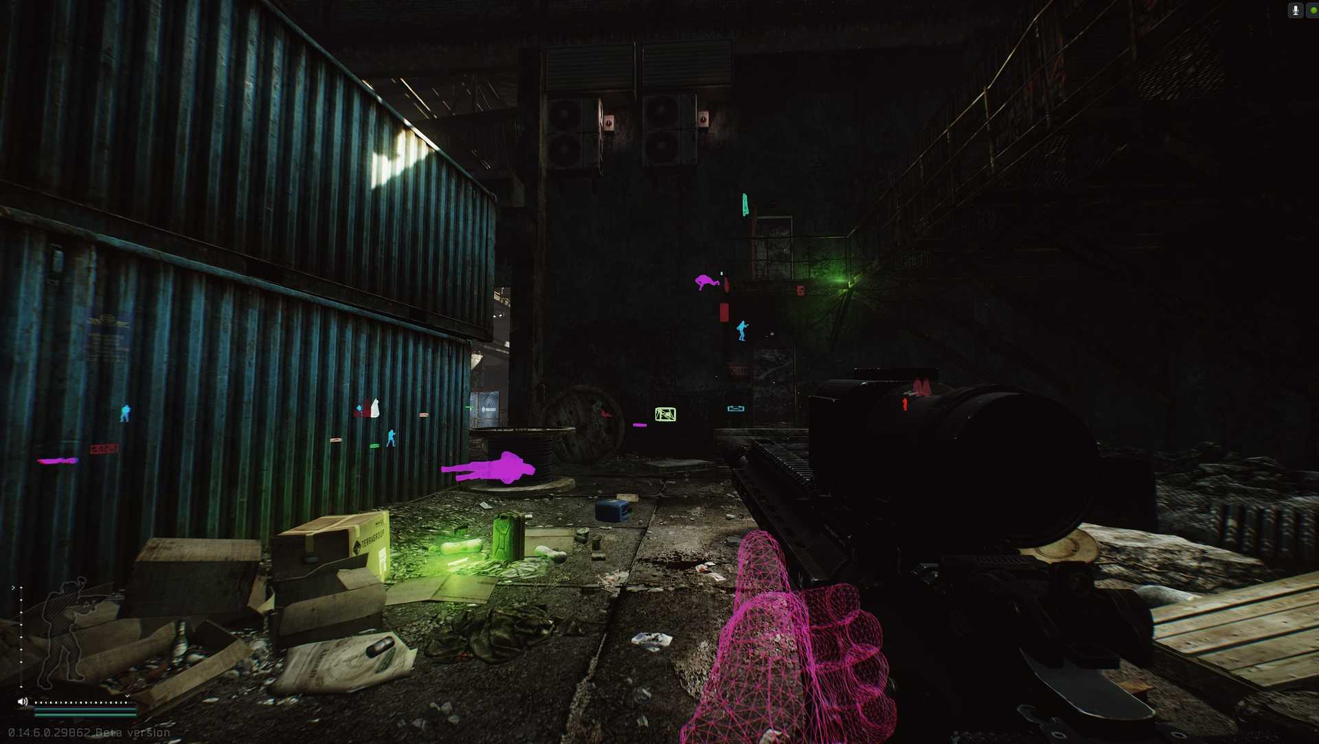 Скриншот чита Chams Plus для Escape From Tarkov: Arena - 4