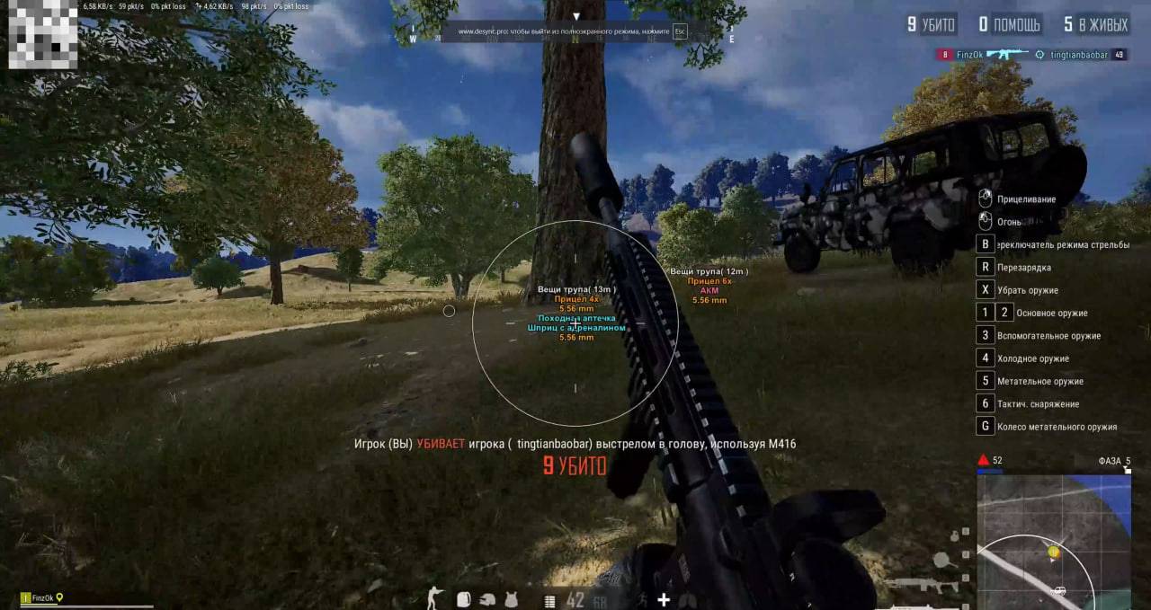 Desync cheat for PUBG - screenshot 1