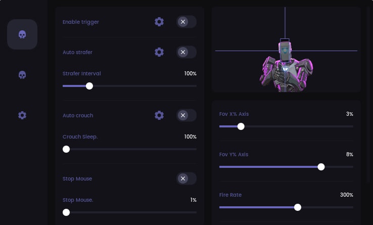Скриншот чита Memez TriggerBot для VALORANT - 1
