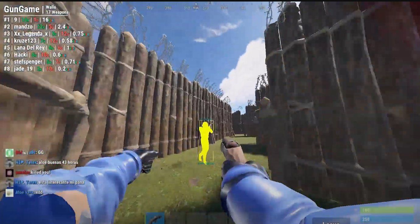 Скриншот чита COVCHEG для Rust - 1