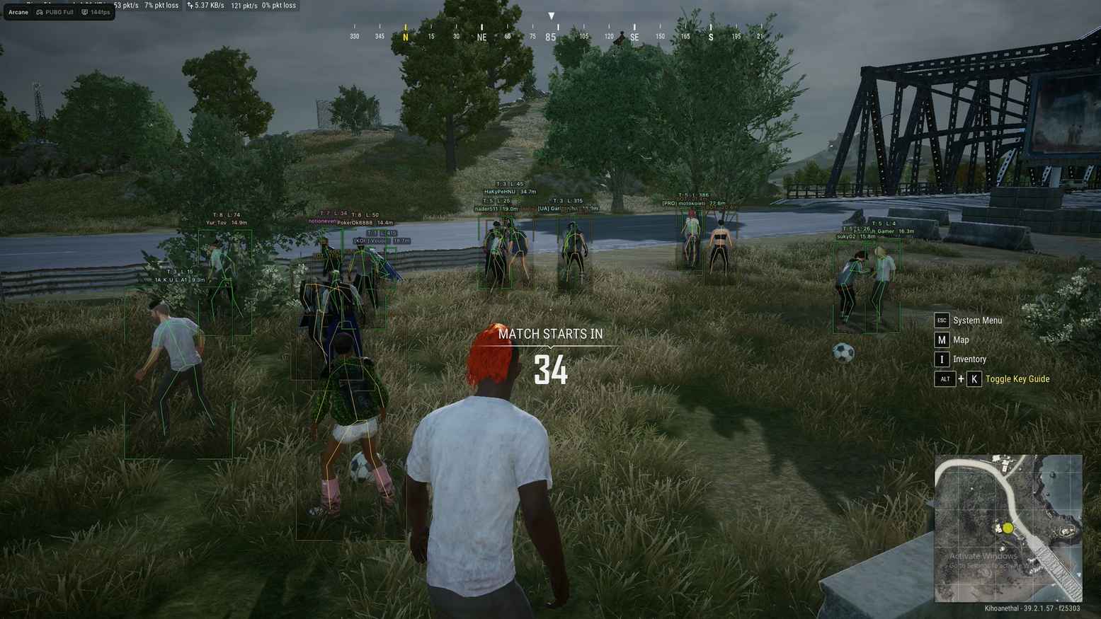 Скриншот чита Arcane Full для PUBG - 5