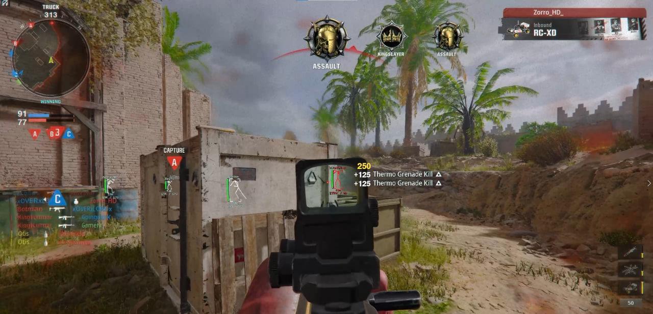 Скриншот чита MASON Black Ops 6 для CoD: BO 6-7 / WARZONE - 3