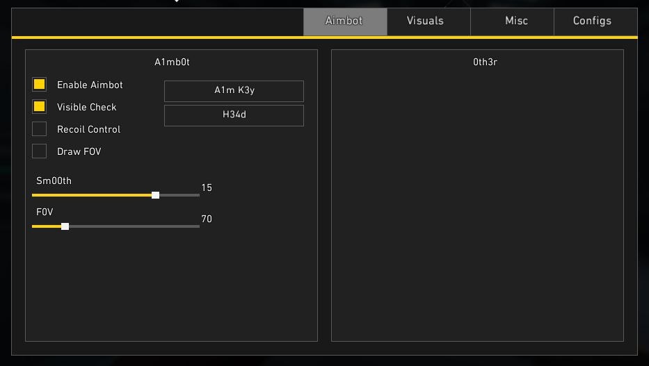 Phantom cheat for VALORANT - screenshot 2