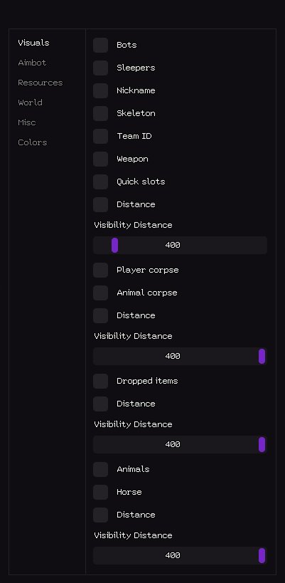 GetCheats Full cheat for Rust - screenshot 5