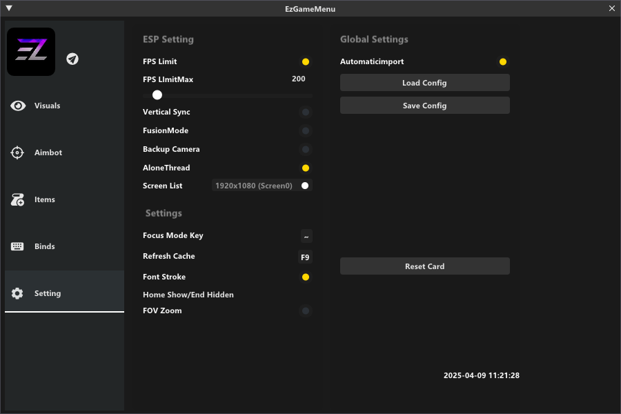 EZ DMA Arena Breakout cheat - screenshot 2