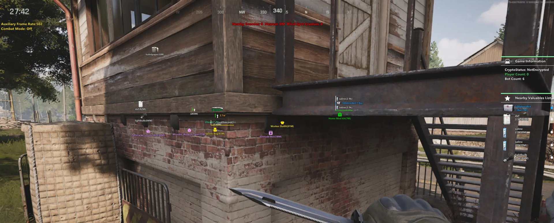 BBC DMA Arena Breakout cheat - screenshot 1