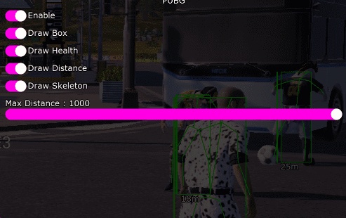 Covcheg cheat for PUBG - screenshot 2