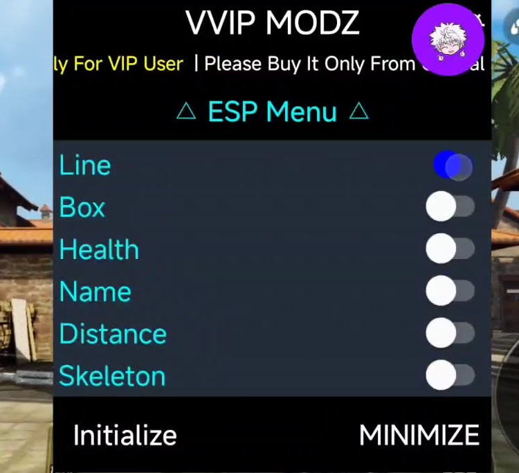 Скриншот мобильного чита Vvip Call of Duty Mobile для Call of Duty: Mobile - 3