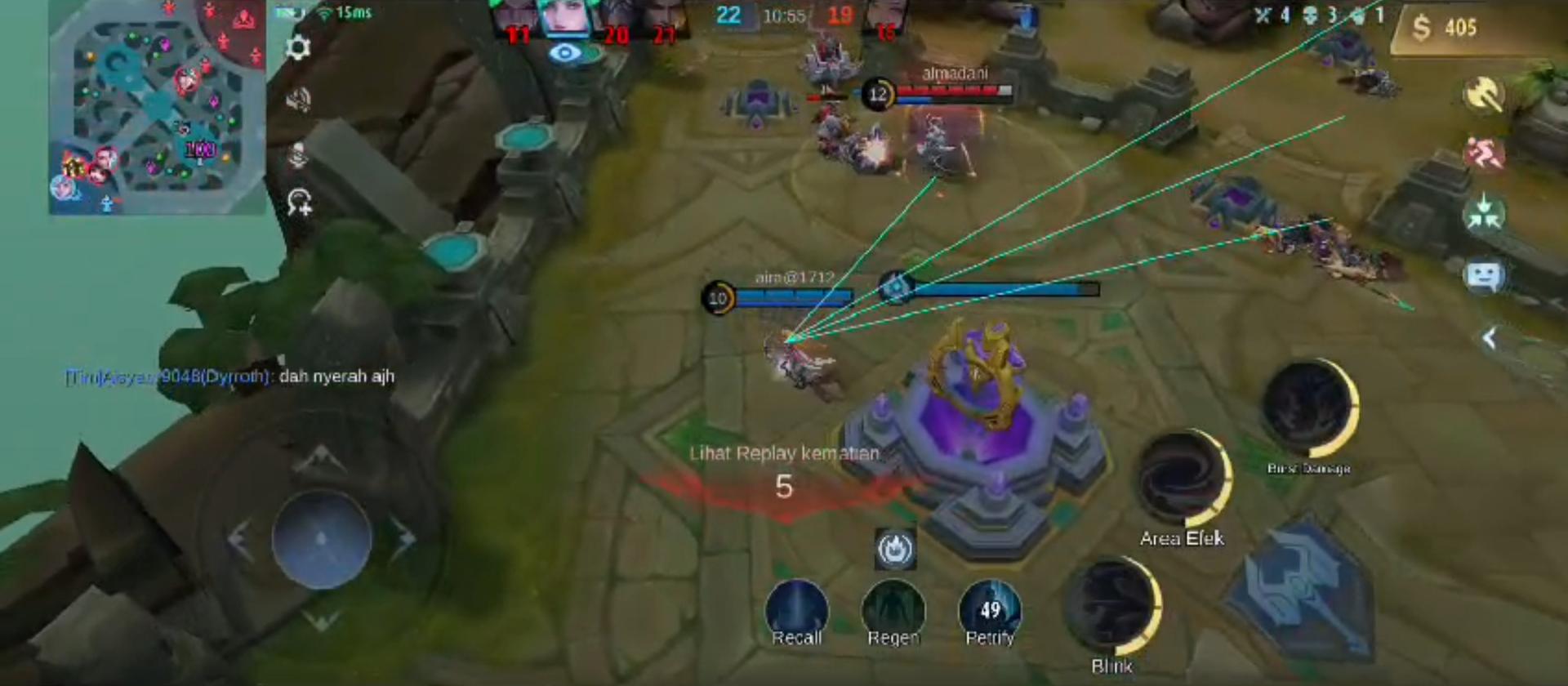Скриншот мобильного чита Eijiro Mobile Legends - 2
