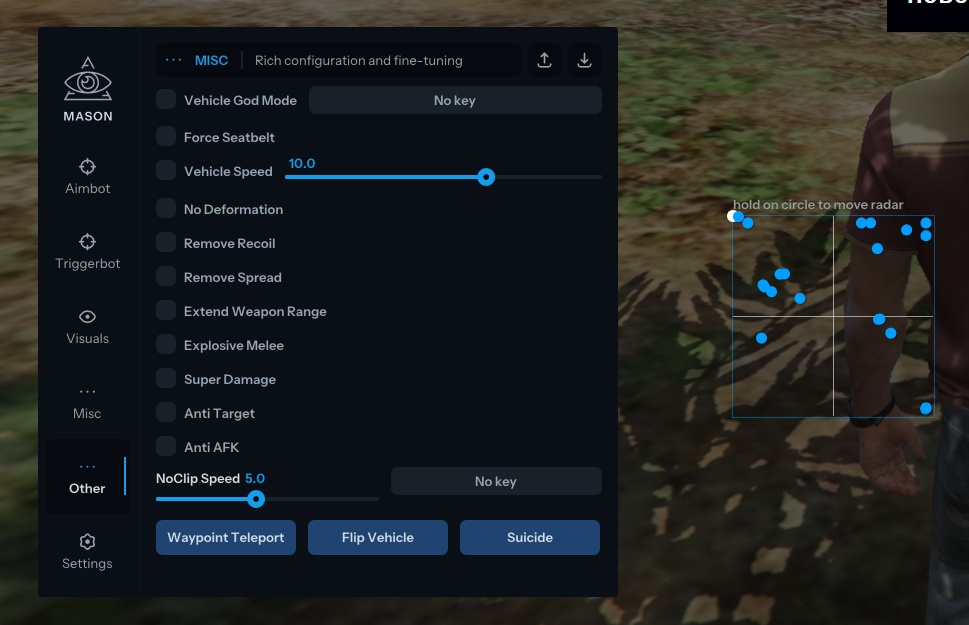 Mason GTA 5 RP cheat for GTA 5 - screenshot 2
