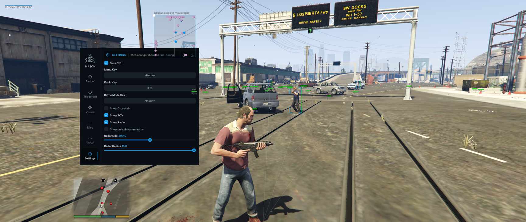Mason GTA 5 RP cheat for GTA 5 - screenshot 1