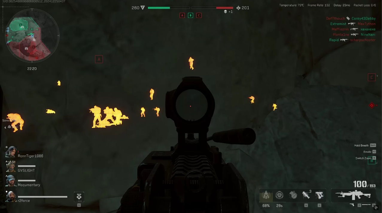Скриншот чита Safest Cheats для Delta Force - 5