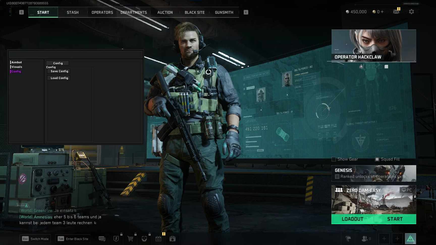 Скриншот чита Safest Cheats для Delta Force - 2