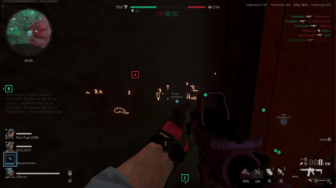 Скриншот чита Safest Cheats для Delta Force - 4