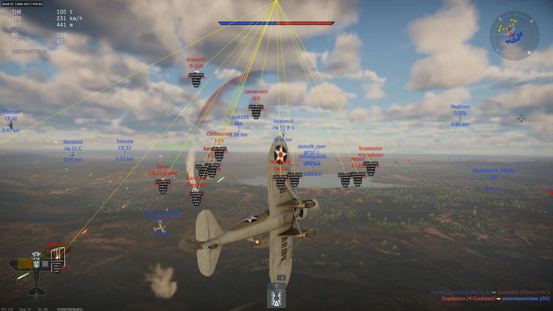 Скриншот чита Stern для War Thunder - 2