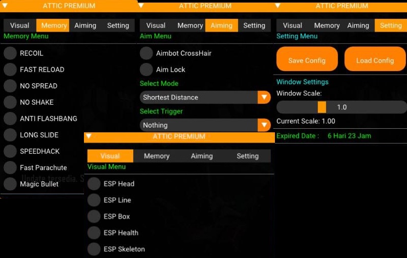 Attic Call of Duty Mobile cheat for Call of Duty: Mobile - screenshot 1