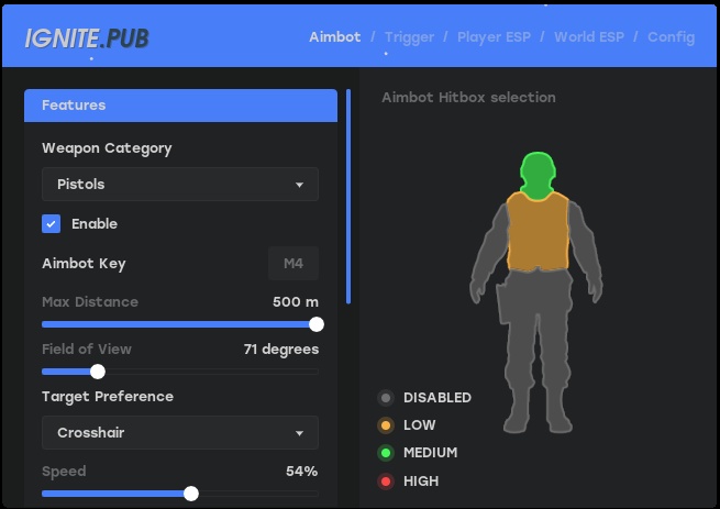 Ignite cheat for Fortnite - screenshot 3
