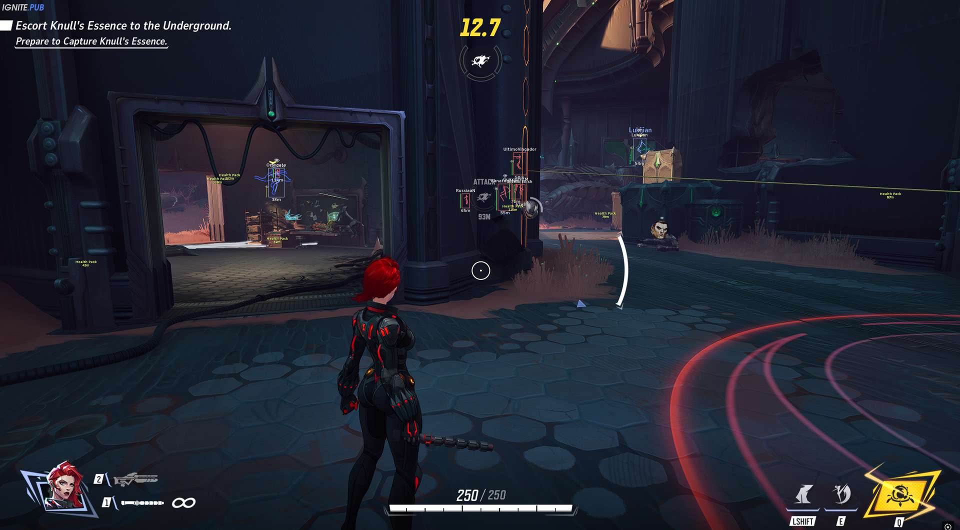 Скриншот чита Ignite для Marvel Rivals - 4