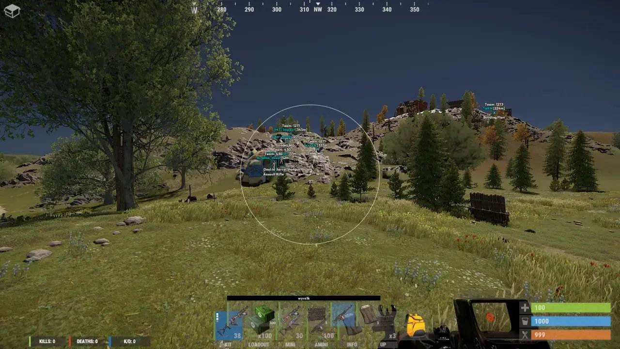 Скриншот чита ULTIMATE для Rust - 4