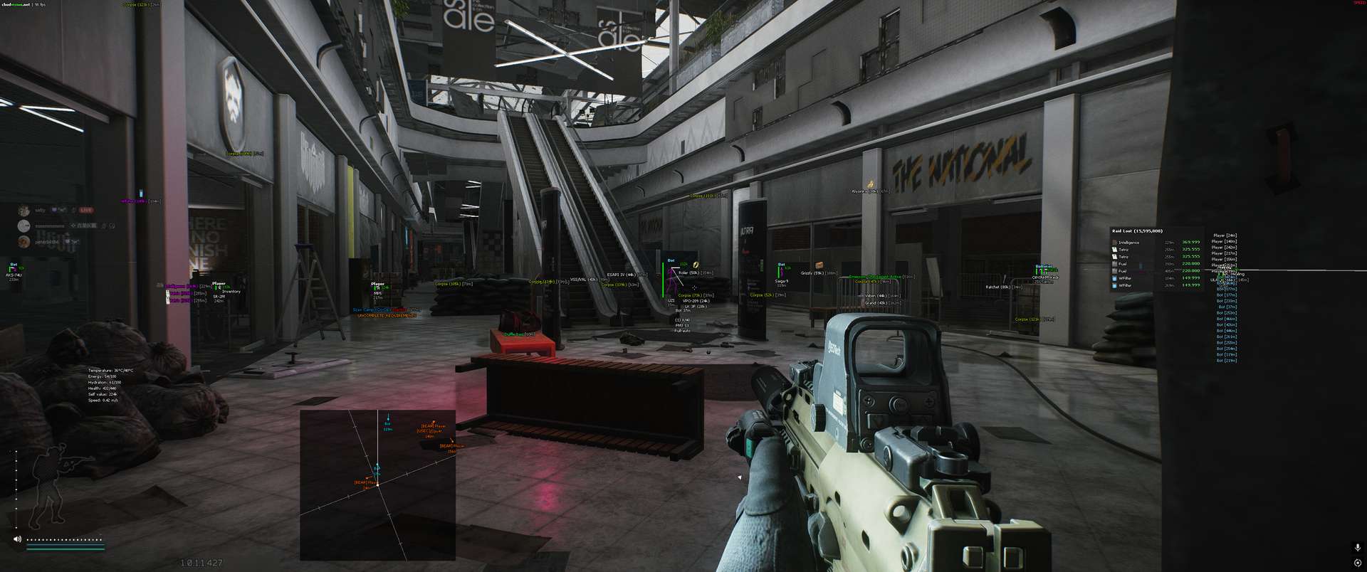 Chud Vision cheat for Escape From Tarkov - screenshot 2