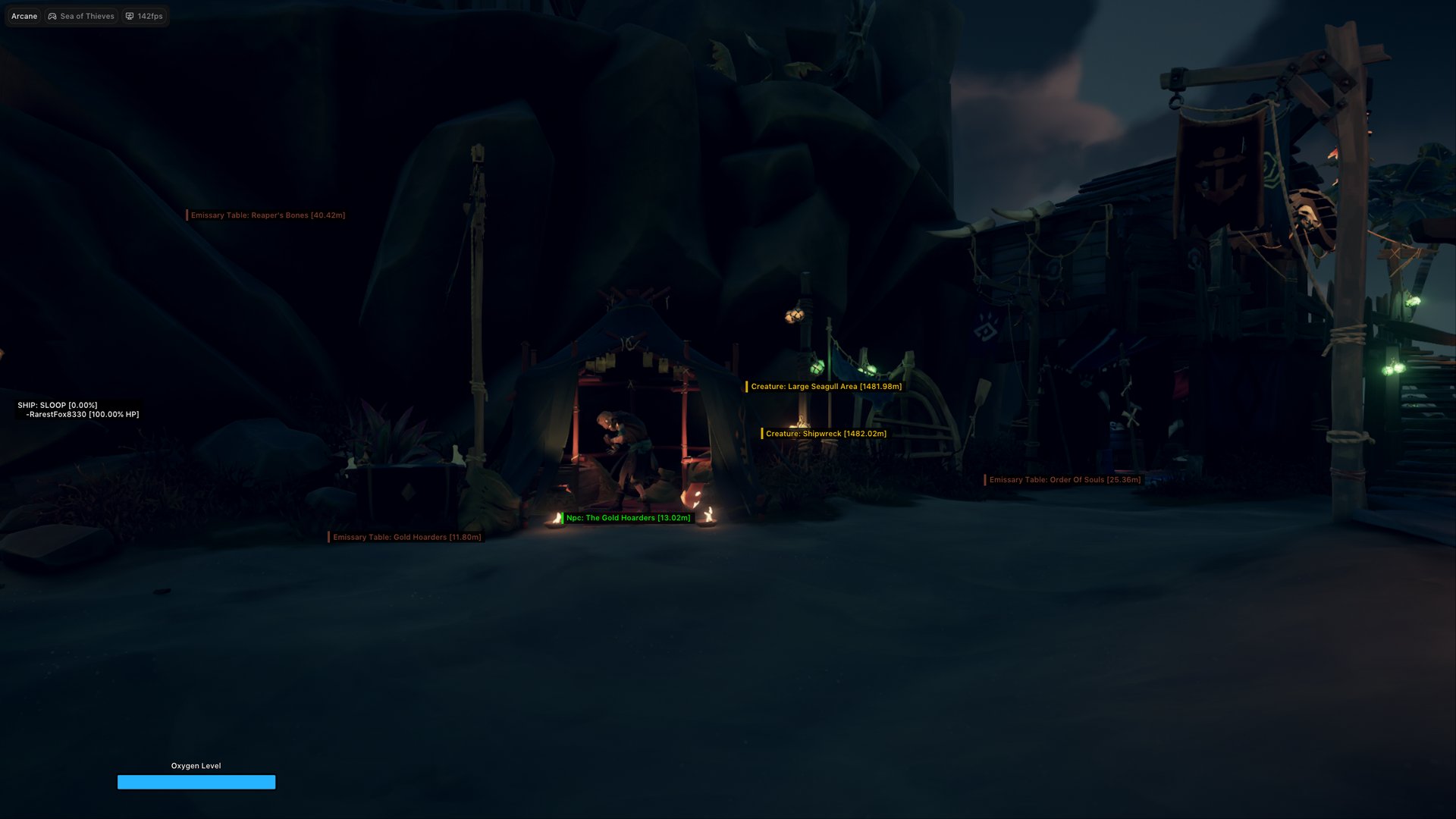 Скриншот чита Arcane для Sea Of Thieves - 2