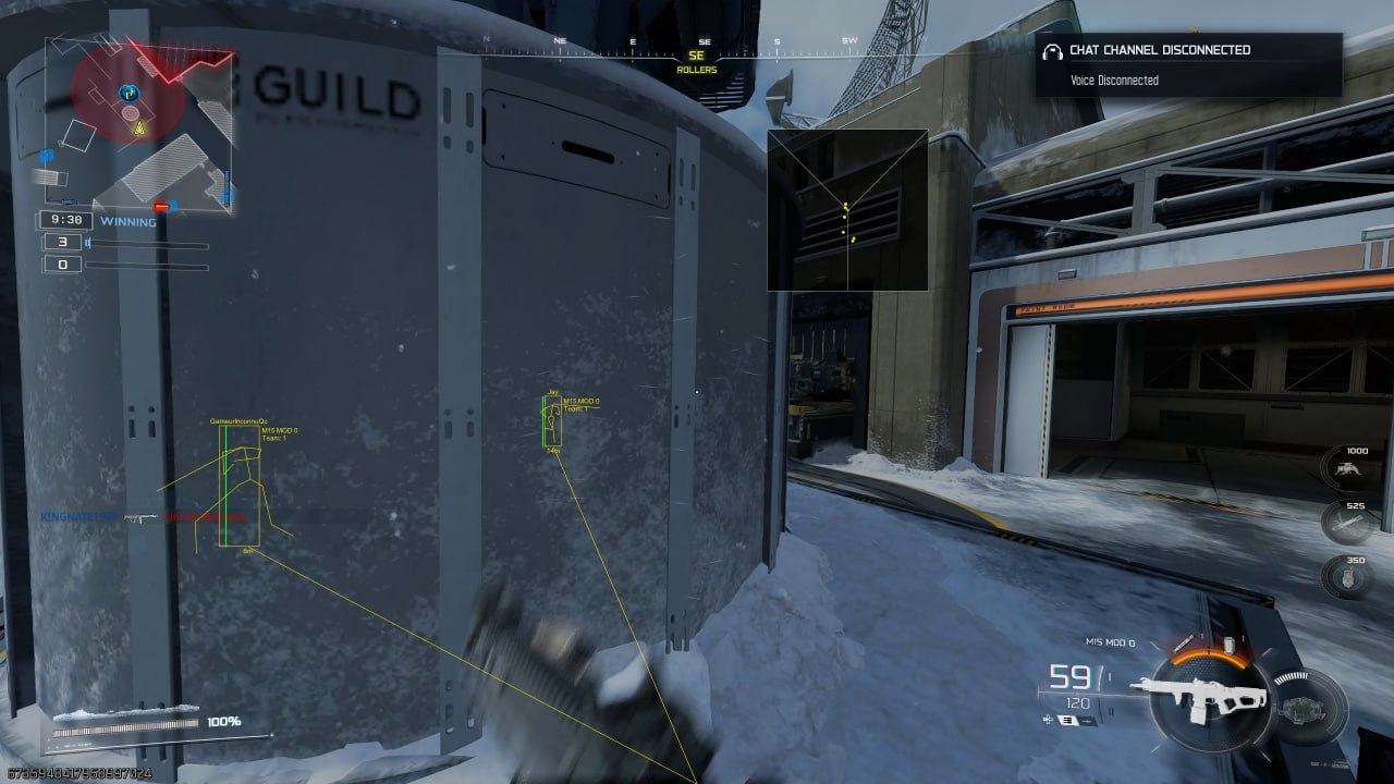Скриншот чита Crooked Arms для CoD: BO 6-7 / WARZONE - 3