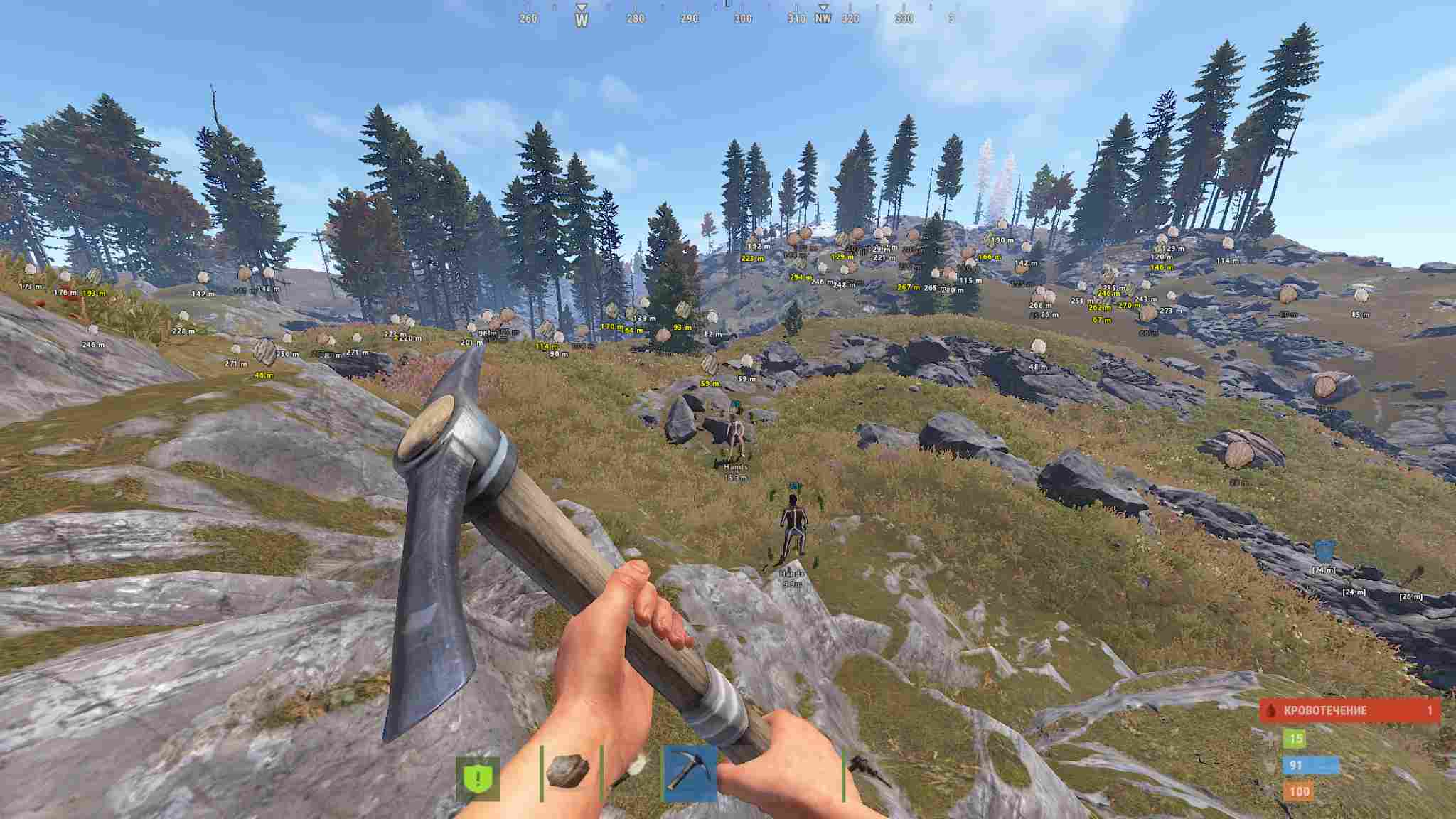 Скриншот чита Vengeance Lite для Rust - 4