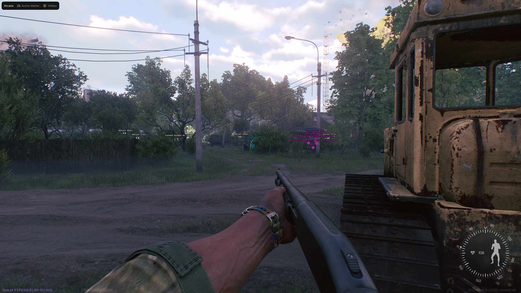 Скриншот чита Arcane для Active Metter - 2