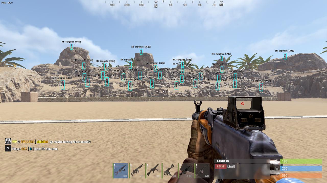 Скриншот чита Courier ESP для Rust - 1