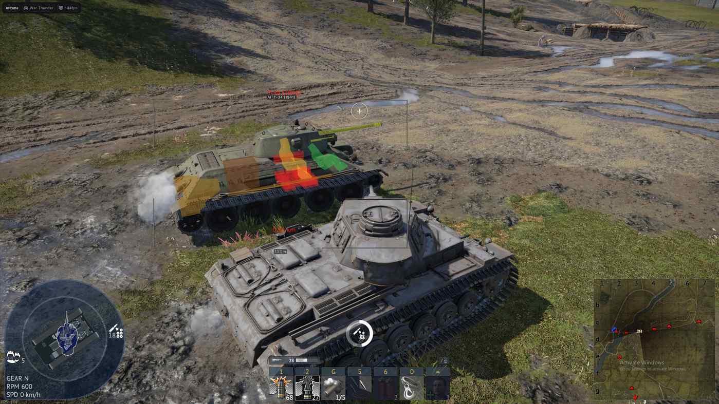 Скриншот чита Arcane ESP для War Thunder - 3
