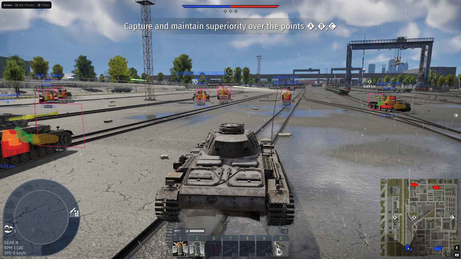 Скриншот чита Arcane ESP для War Thunder - 4