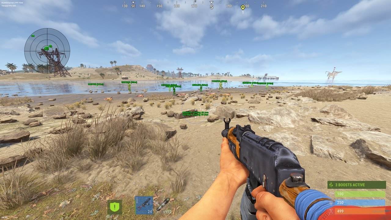 Скриншот чита Matrix External для Rust - 3