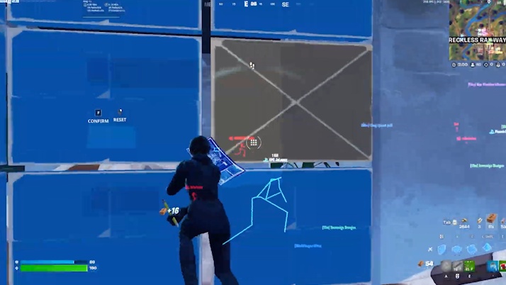 Blurred Fortnite cheat - screenshot 1