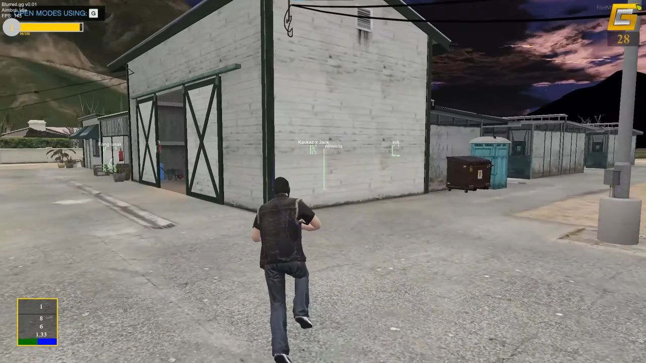 Скриншот DMA-чита Blurred GTA 5 - 1