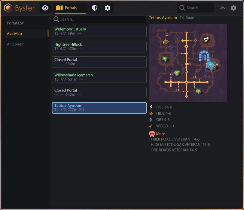 Byster cheat for Albion Online - screenshot 3